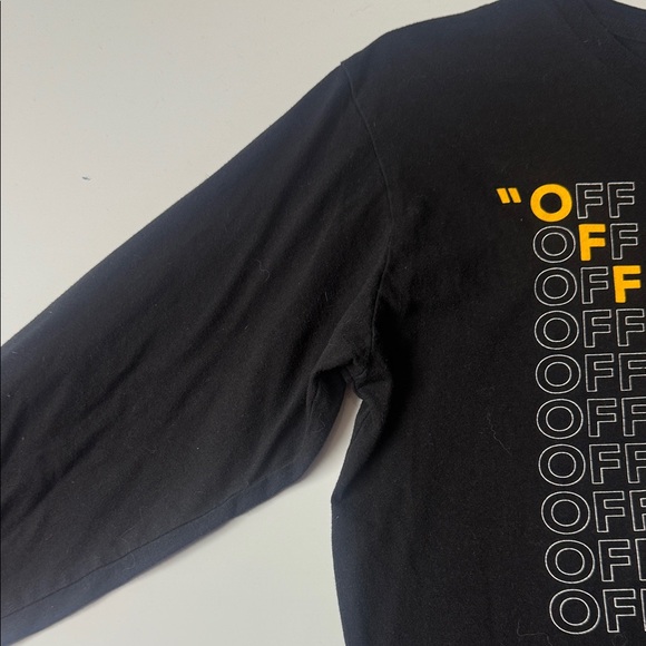 Vans Black Long Sleeve with Yellow Graphic - Picture 6 of 12